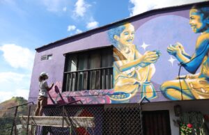 La CARDER presente en el 3.er Festival Nacional de Muralismo de La Ferro